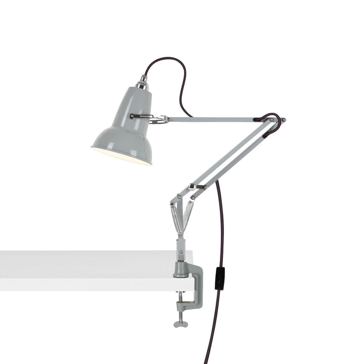 Original 1227 Mini Lamp with Clamp - Anglepoise - Table + Task - Dove Grey - HORNE