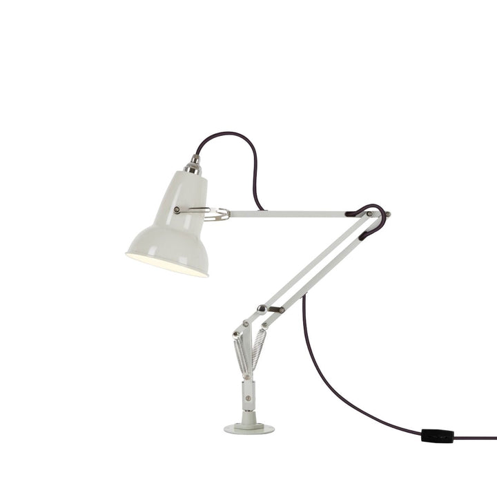 Original 1227 Mini Lamp with Desk Insert - Anglepoise - Table + Task - Jet Black - HORNE