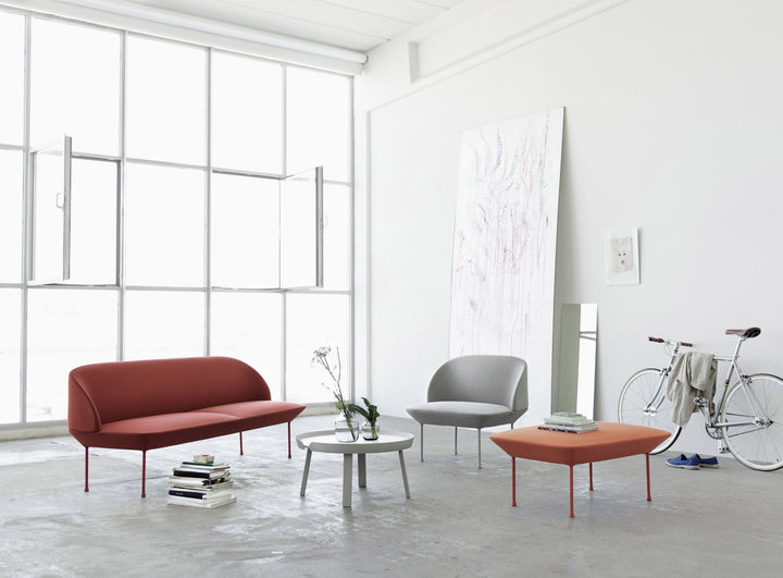 Oslo Sofa - 3 - Seater - Muuto - Sofas - Navy Vidar 554 & Navy Blue Legs - HORNE