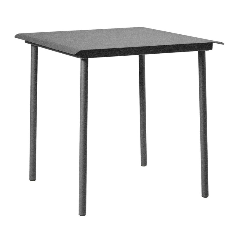 Outdoor Patio Café Table - Tolix - Outdoor Furniture - Dark Grey - HORNE