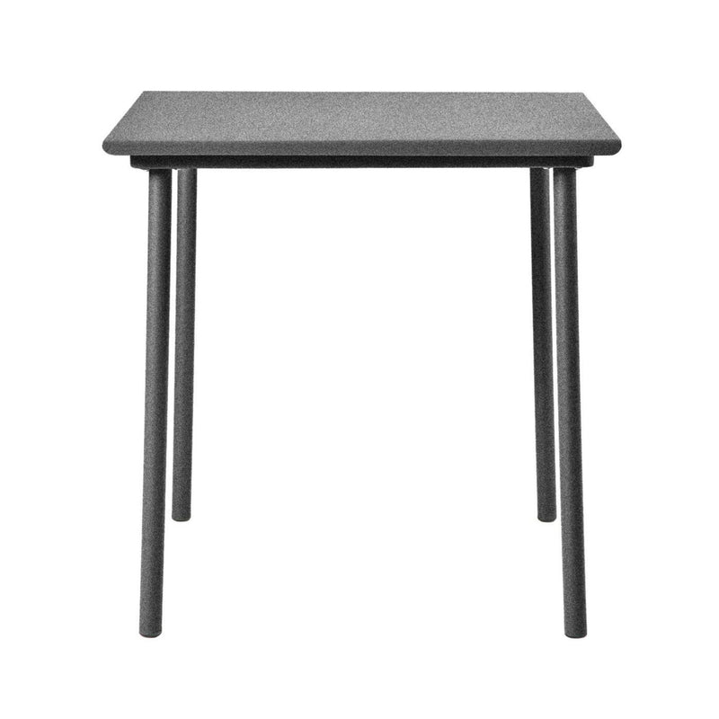 Outdoor Patio Café Table - Tolix - Outdoor Furniture - Dark Grey - HORNE