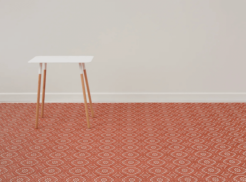 Overshot Floor Mat - Chilewich Rugs - Small - Thyme - HORNE