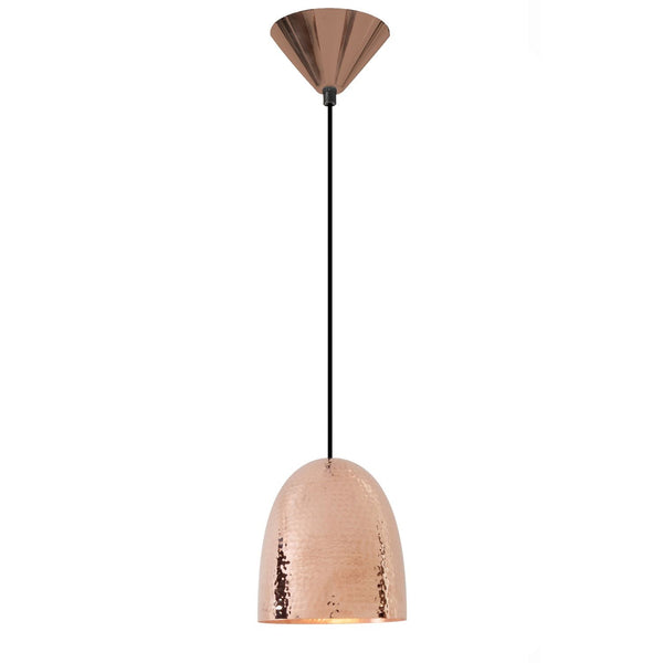 Overstock - Stanley 1 Copper Pendant - Hammered Finish - Sale - Pendants - HORNE
