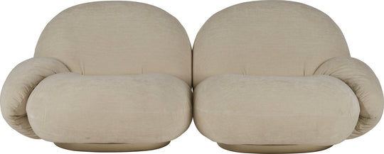 Pacha 2 - Seater Sofa w/ Armrests - Gubi - Sofas - Black Matte - Gabriel Tempt - 60152 - HORNE