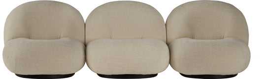 Pacha 3 - Seater Sofa - Gubi - Sofas - Black Matte - Gabriel Tempt - 60152 - HORNE