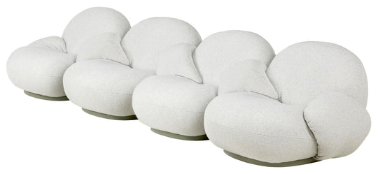 Pacha Outdoor 4 - Seater Sofa with Armrest - Gubi - Outdoor Furniture - Libera 003 - HORNE