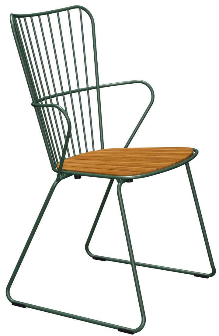 PAON Outdoor Dining Chair - HOUE - Outdoor Furniture - Pine Green - HORNE