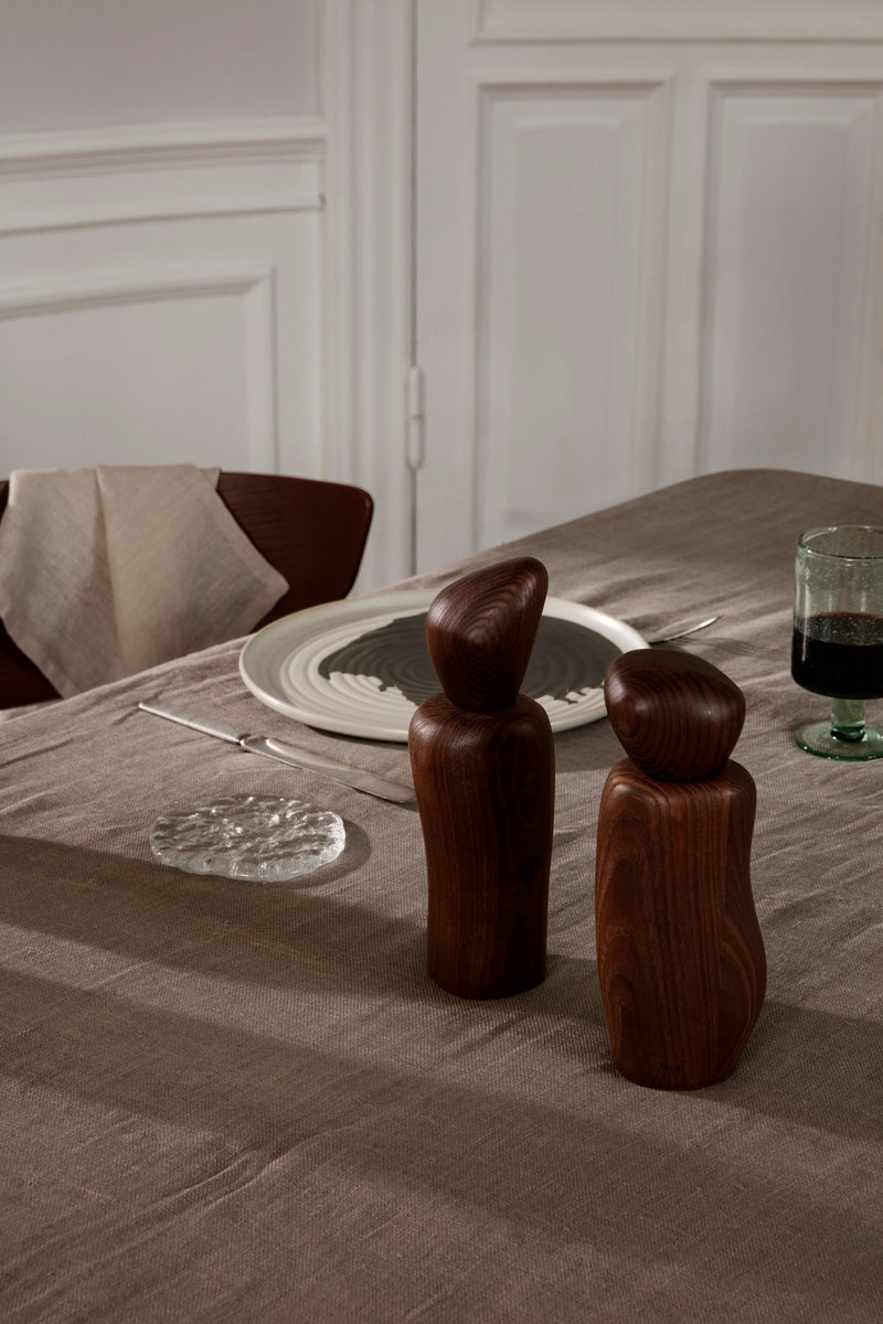 Pebble Grinder - Ferm Living - Kitchen Tools - Dark Brown - HORNE
