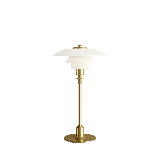 PH 2/1 Table Lamp - Louis Poulsen - Table + Task - Brass - HORNE