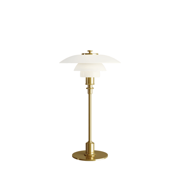 PH 2/1 Table Lamp - Louis Poulsen - Table + Task - Brass - HORNE