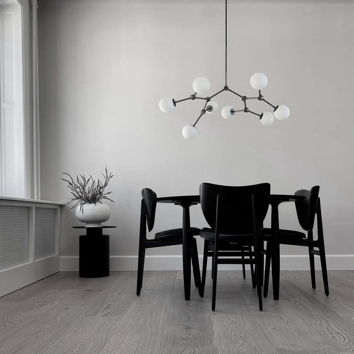 Pillar Coffee Table - 101Copenhagen - Tables - Tall Table - Burned Black - HORNE