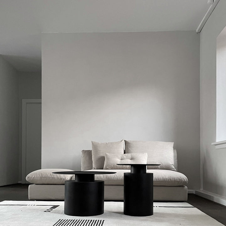 Pillar Coffee Table - 101Copenhagen - Tables - Tall Table - Burned Black - HORNE