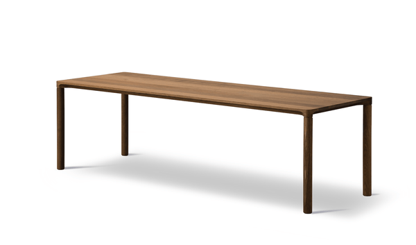 Piloti Coffee Table - Model 6715 - Fredericia - Tables - Short - 13.8" - Smoked Oak - HORNE