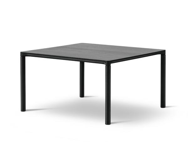 Piloti Coffee Table - Model 6725 - Fredericia - Tables - Short - 13.8" - Black Lacquered Oak - HORNE