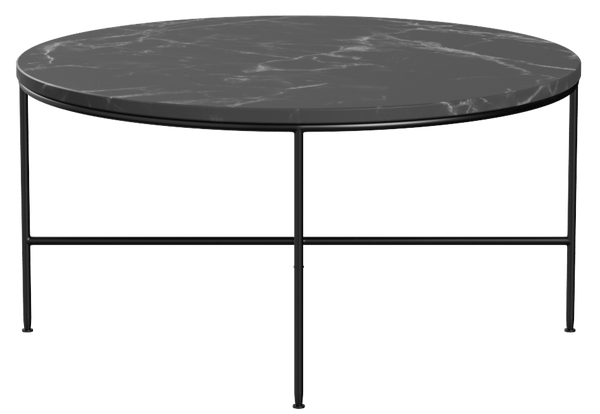 Planner™ Round Coffee Table - Fritz Hansen - Coffee Tables - Charcoal - HORNE