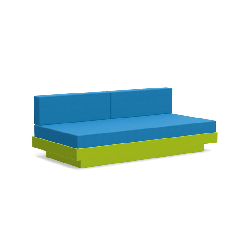Platform One Sectional Sofa - Loll Designs - Outdoor Furniture - Black - Charcoal - HORNE