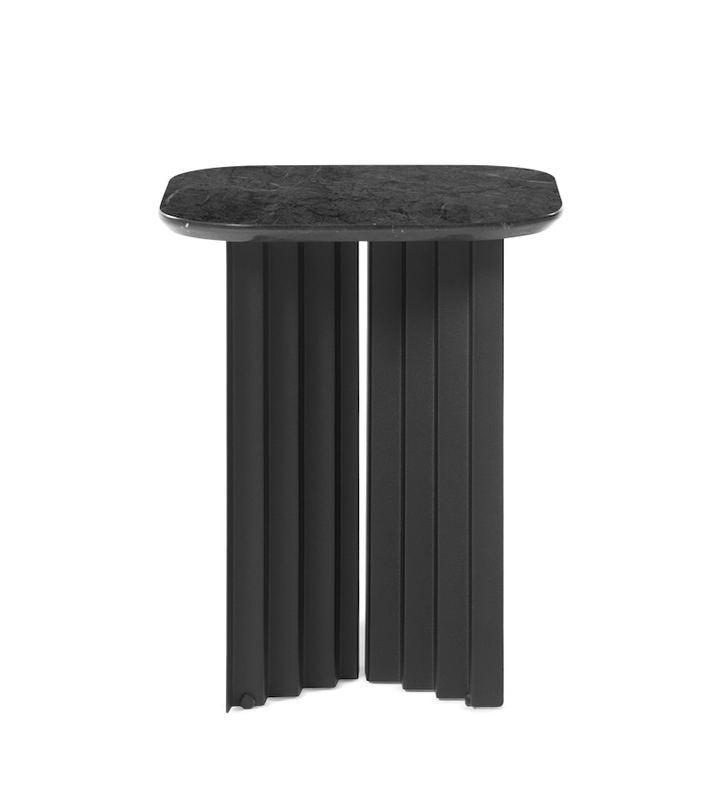 Plec Rectangular Coffee Table - Small - RS Barcelona - Tables + Desks - Black Marquina Marble - HORNE