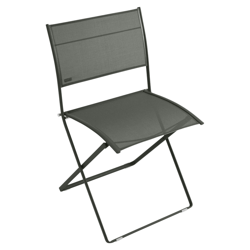Plein Air Side Chair Stereo Fabric - Set of 2 - Fermob - Outdoor Furniture - Red Ochre - HORNE