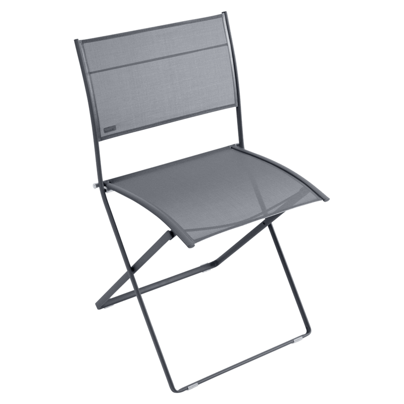 Plein Air Side Chair Stereo Fabric - Set of 2 - Fermob - Outdoor Furniture - Red Ochre - HORNE
