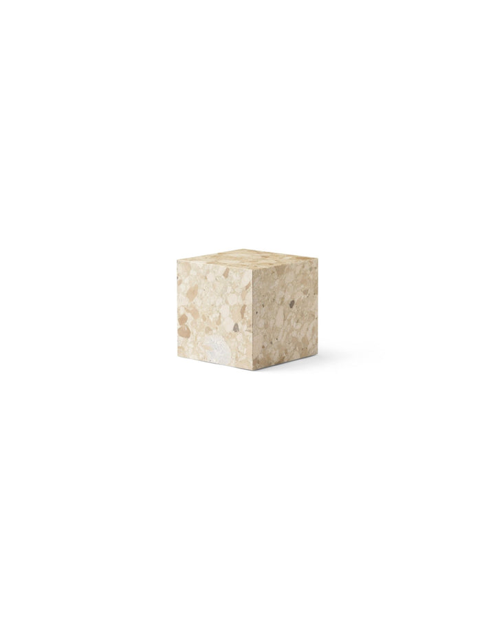 Plinth - Audo Copenhagen - Tables + Desks - Cubic - Kunis Breccia Marble - HORNE