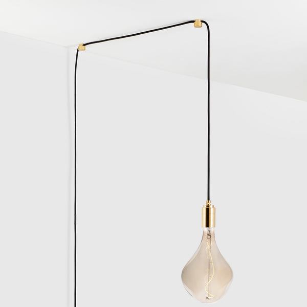 Plug - In Pendant - Tala - Brass - Voronoi II - HORNE