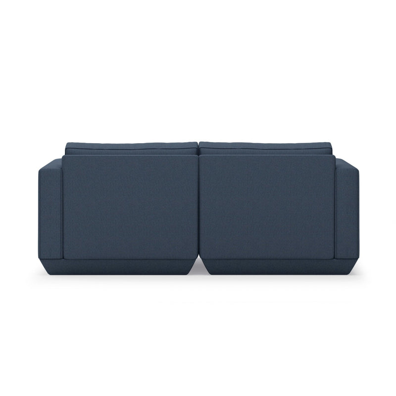 Podium Sofa: 2 - Seater - Gus* Modern - Sofas - Bayview Silver - HORNE