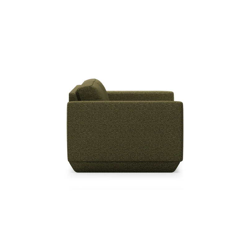 Podium Sofa: 2 - Seater - Gus* Modern - Sofas - Bayview Silver - HORNE