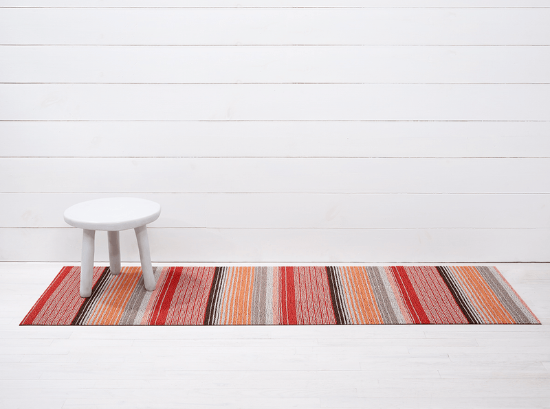 Pop Stripe Shag Rug - Chilewich - Rugs - Doormat - Multi - HORNE