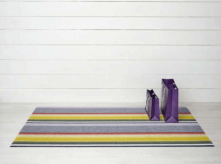 Pop Stripe Shag Rug - Chilewich - Rugs - Big Mat - Multi - HORNE
