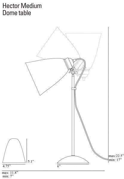 Primo Prismatic Table Lamp - Original BTC - Table + Task - HORNE