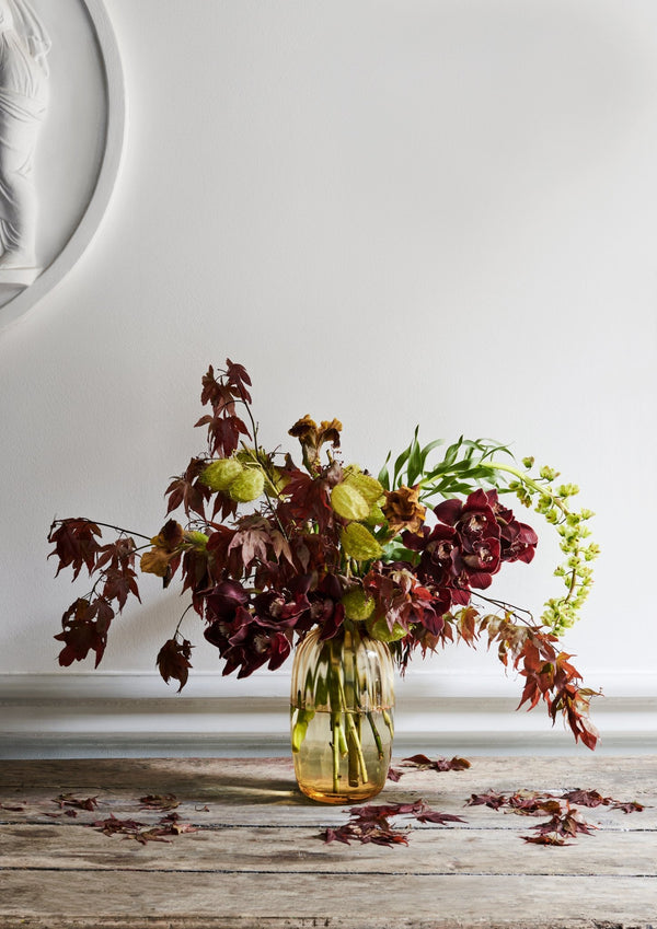 Primula Vase - Amber - Holmegaard - Vases - HORNE