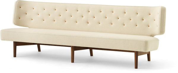 Radiohus Sofa - 3 Seater - Audo Copenhagen - Sofas - Natural Oak - Dakar Leather - 0250 Cognac - HORNE