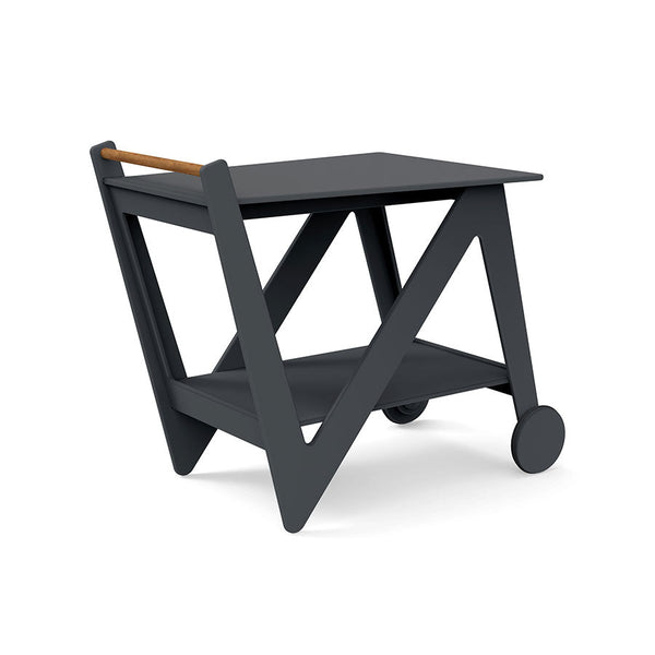 Rapson Bar Cart - Loll Designs - Outdoor Furniture - Charcoal Grey - HORNE