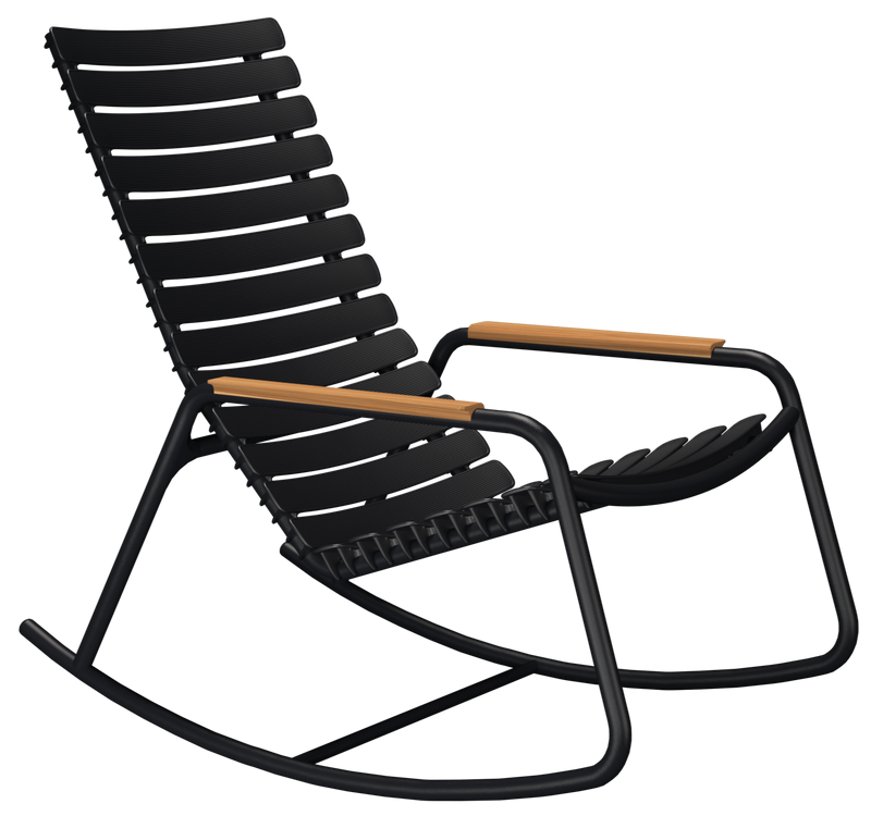 ReCLIPS Outdoor Rocking Chair - HOUE - Outdoor Furniture - Sky Blue - Bamboo - HORNE