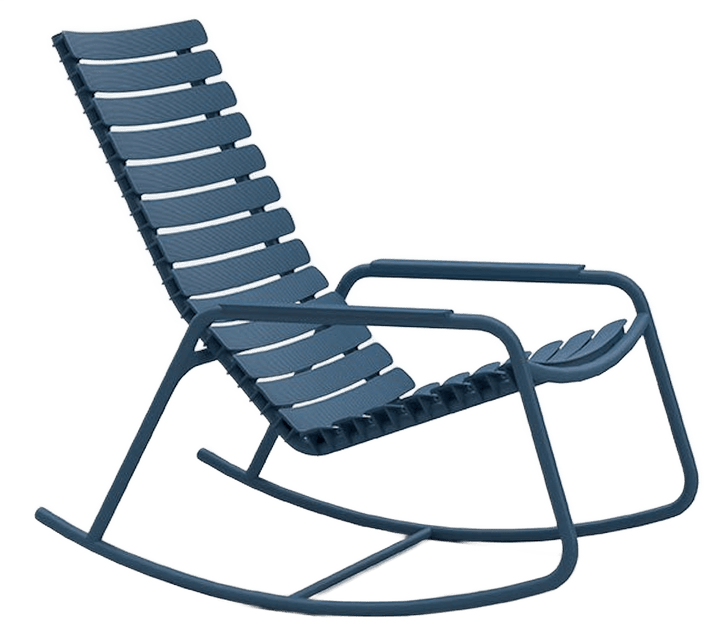 ReCLIPS Outdoor Rocking Chair - HOUE - Outdoor Furniture - Sky Blue - Aluminum - HORNE