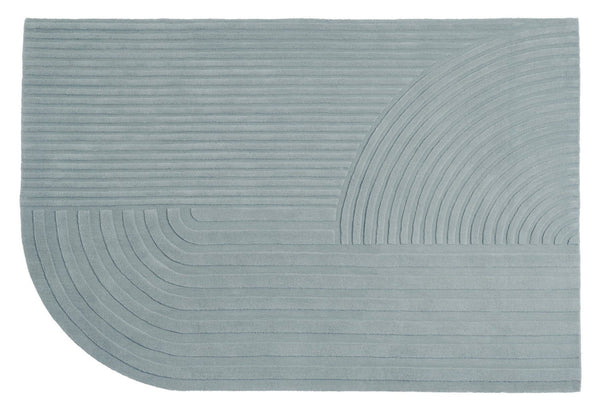Relevo Rug - Muuto - Rugs - Small - Sage Green - HORNE