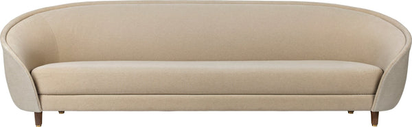 Revers Sofa - 110.2" L - Gubi - Sofas - American Oiled Walnut - Gabriel Tempt - 60152 - HORNE
