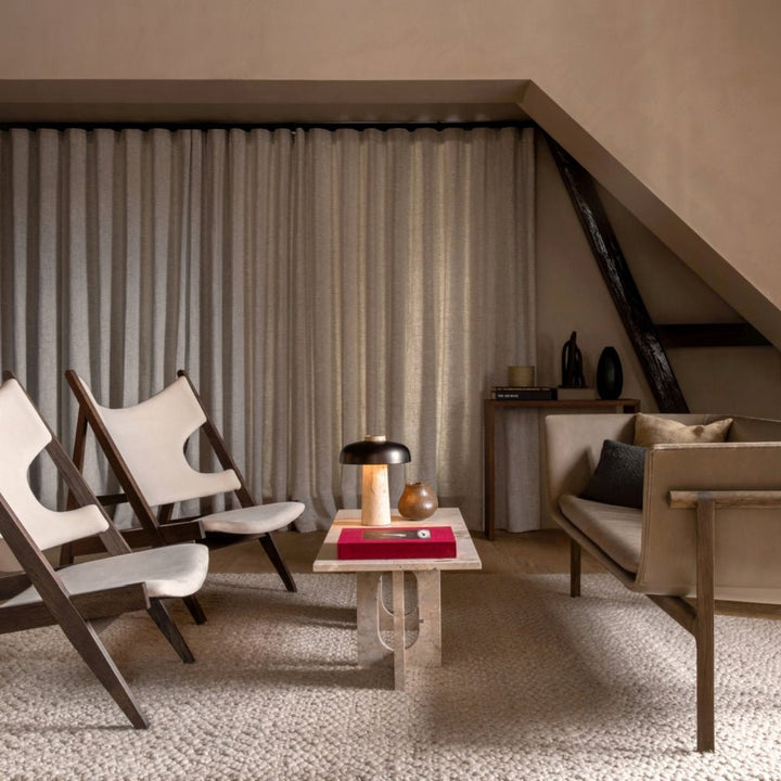 Reverse Table Lamp - Audo Copenhagen - Table + Task - Carrara Marble - HORNE