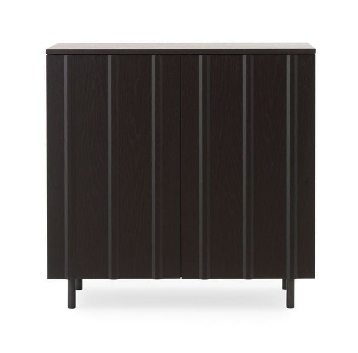 Rib Cabinet - Normann Copenhagen - Sideboards + Cabinets - Soft Black - HORNE