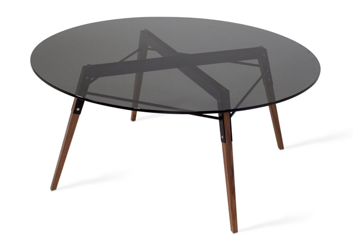 Ross Coffee Table - Walnut - Tronk - Tables + Desks - Smoked - Black - HORNE