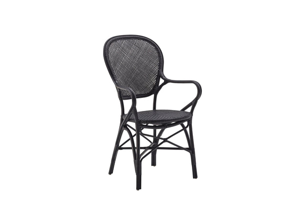 Rossini Arm Chair - Sika Design - Chairs - Black - No Cushion - HORNE