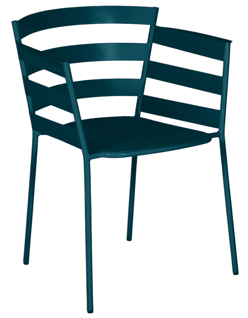 Rythmic Armchair - Set of 2 - Fermob - Outdoor Furniture - Black Cherry - HORNE