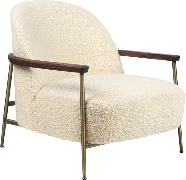 Sejour Lounge Chair w/ Armrests - Gubi - Chairs - Oiled American Walnut - Black Matte - Gabriel Tempt - 60152 - HORNE