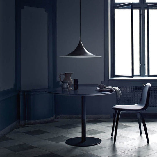 Semi Pendant SM2Glossy Anthracite Gray - Gubi