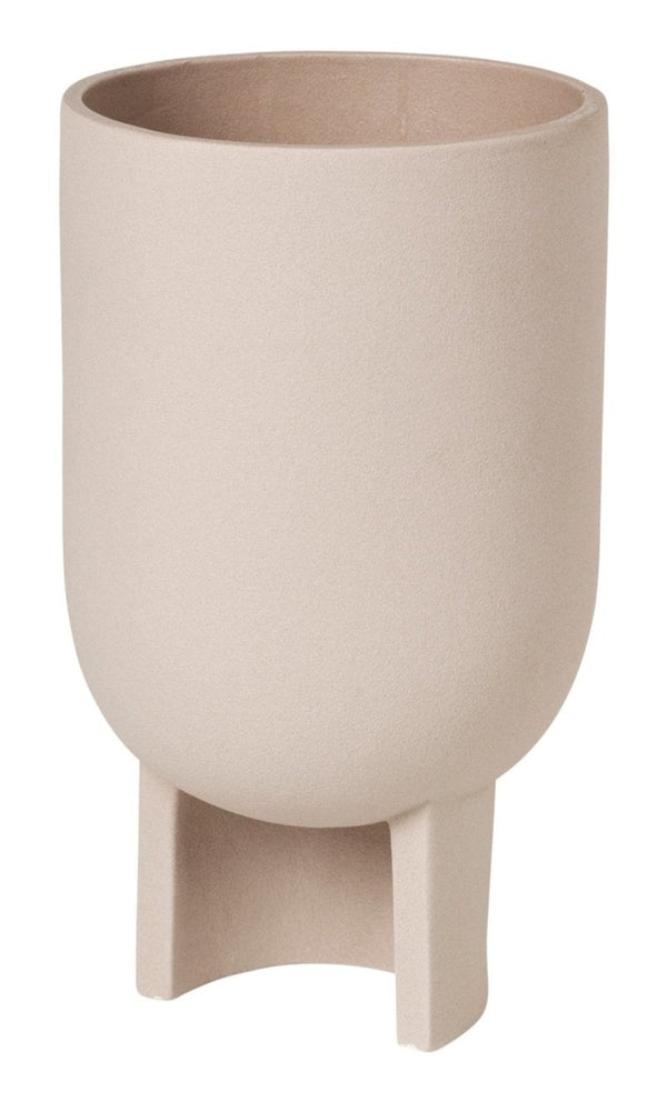 Serene Flowerpot - Kristina Dam - Outdoor Accessories - Medium - Sand - HORNE