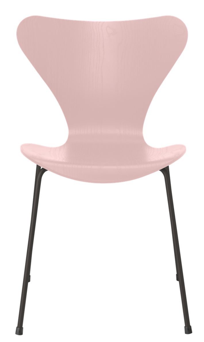 Series 7 chair - Colored Ash - Fritz Hansen - Chairs - Pale Rose - Warm Graphite - HORNE
