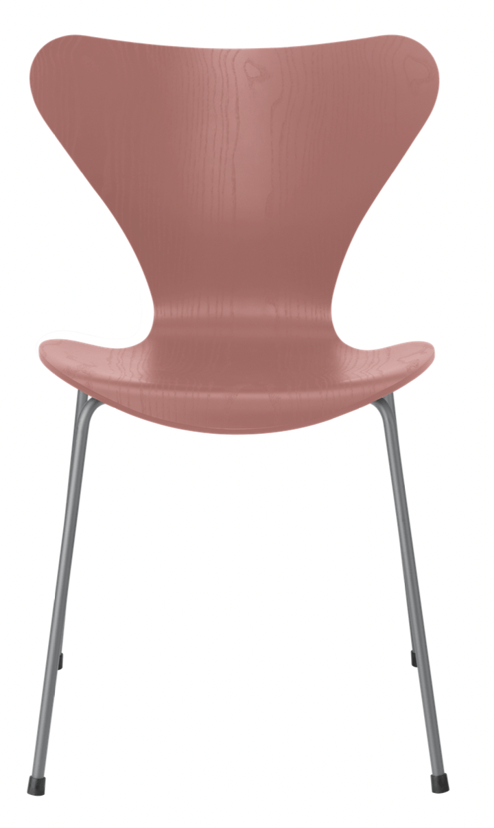 Series 7 - Colored Ash - Fritz Hansen - Chairs - Wild Rose - Silver Grey - HORNE