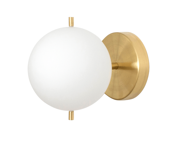 Signal Solo Wall Sconce - Workstead - Wall Sconces - Hewn Brass - HORNE