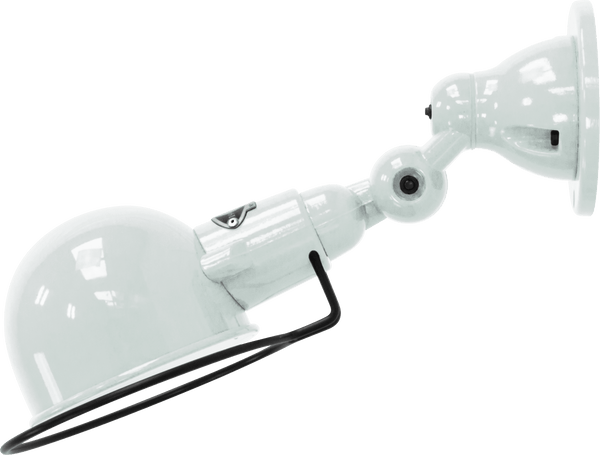 Signal Wall Sconce - SI300 - Glossy Finish - Jielde Wall Sconces - With Switch - White - HORNE