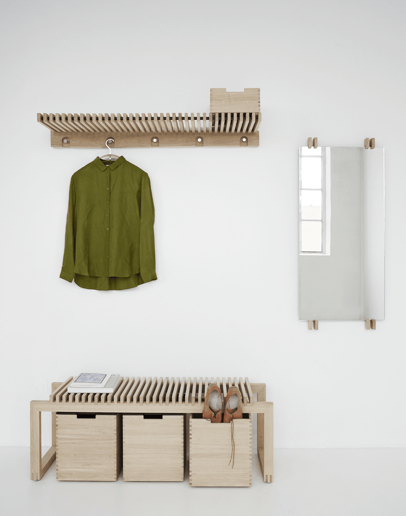 Skagerak By Fritz Hansen Cutter Storage Box Small - Oak